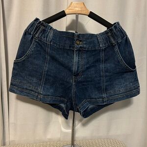 Denim Blue Women's Shorts